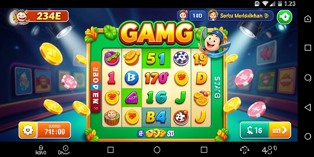 Tampilan gameplay yang menarik dan interaktif dari 234E.
