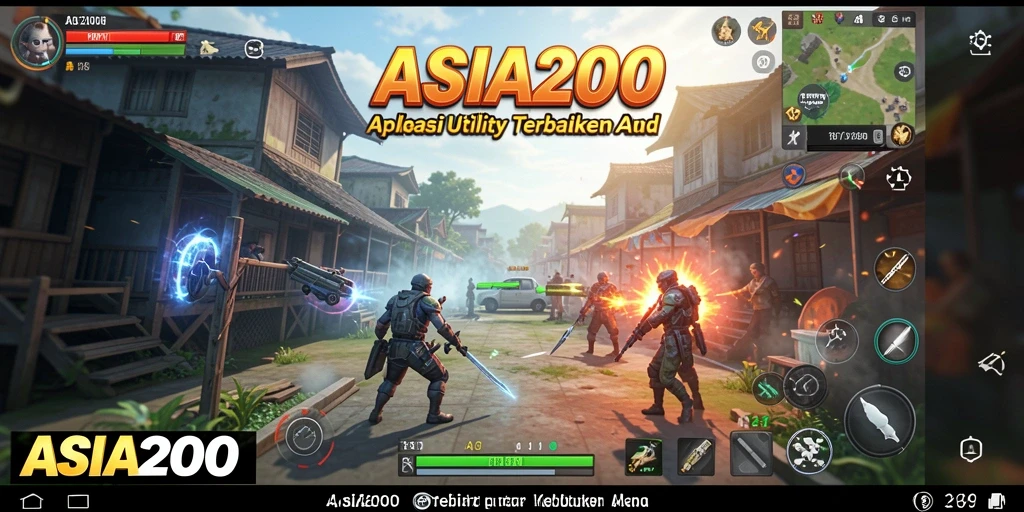 Tampilan antarmuka ASIA200 yang memudahkan penggunaan aplikasi Utility.