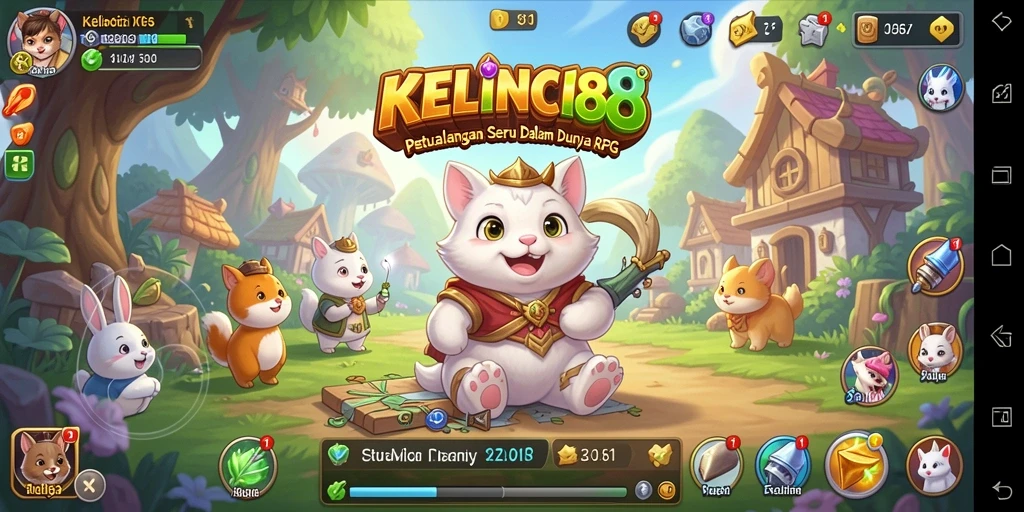 Tampilan menarik dari gameplay KELINCI88 yang menampilkan petualangan seru.