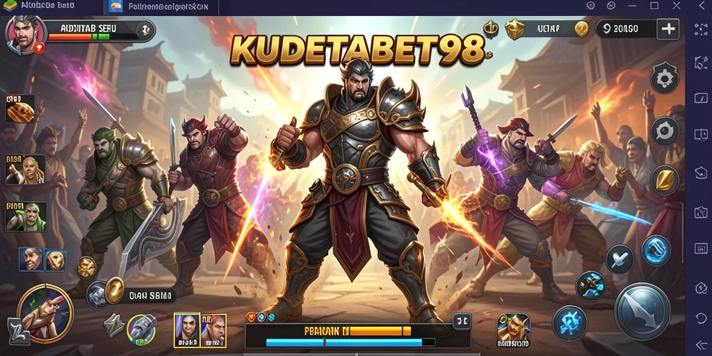 Tampilan menarik dari pertarungan intens di KUDETABET98.