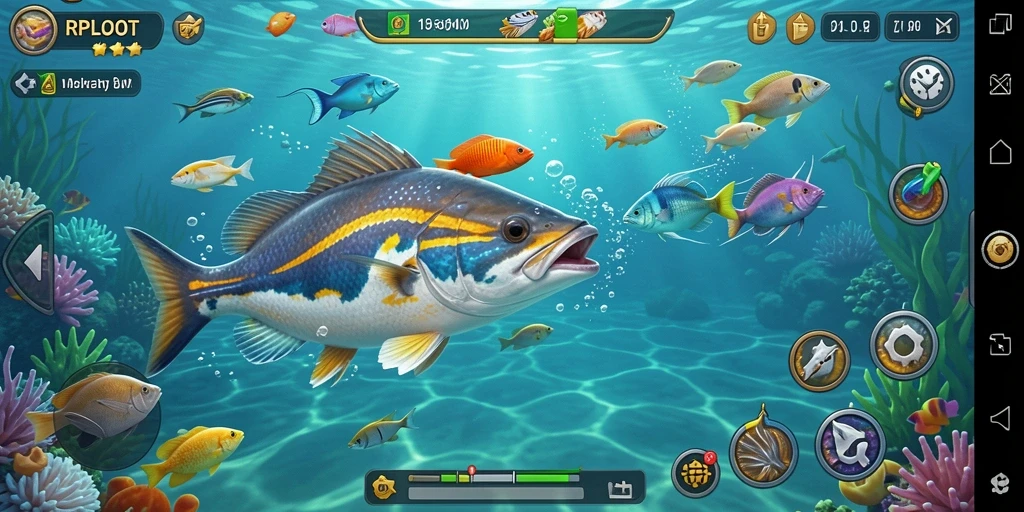 Gameplay seru Tembak Ikan dalam RPLOOT.