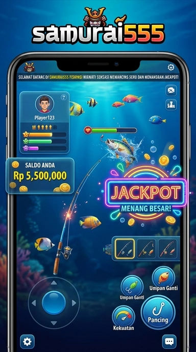 Deskripsi fitur unggulan dari aplikasi samurai555.